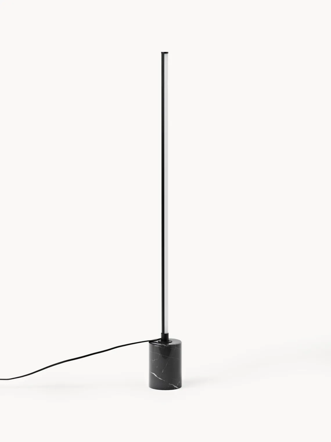 New Lámpara de pie LED con base de mármol Shelby Lámparas De Pie|Lámparas De Pie