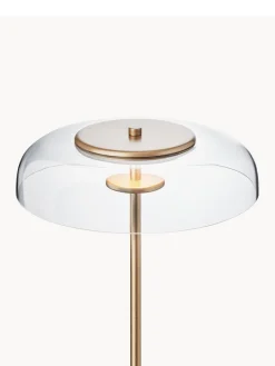 Hot Lámpara de pie LED pequeña soplada regulable Blossi, portátil Lámparas De Pie|Lámparas De Techo