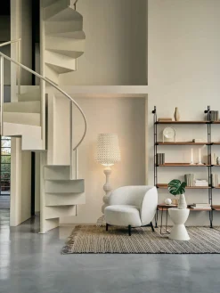 Lámparas De Pie|Lámparas De Techo>Kartell Lámpara de pie LED regulable Kabuki Blanco