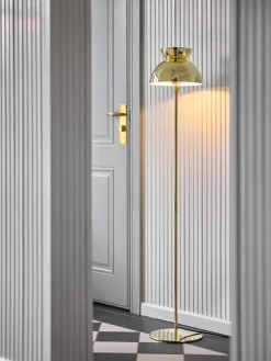 Lámparas De Pie|Lámparas De Techo>Frandsen Lámpara de pie pequeña Butterfly Dorado brillante