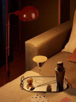 New Lámpara de pie pequeña con pantalla ajustable Funiculí Lámparas De Pie|Lámparas De Techo