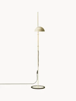 Lámparas De Pie|Lámparas De Techo>Marset Lámpara de pie pequeña con pantalla ajustable Funiculí Beige claro brillante