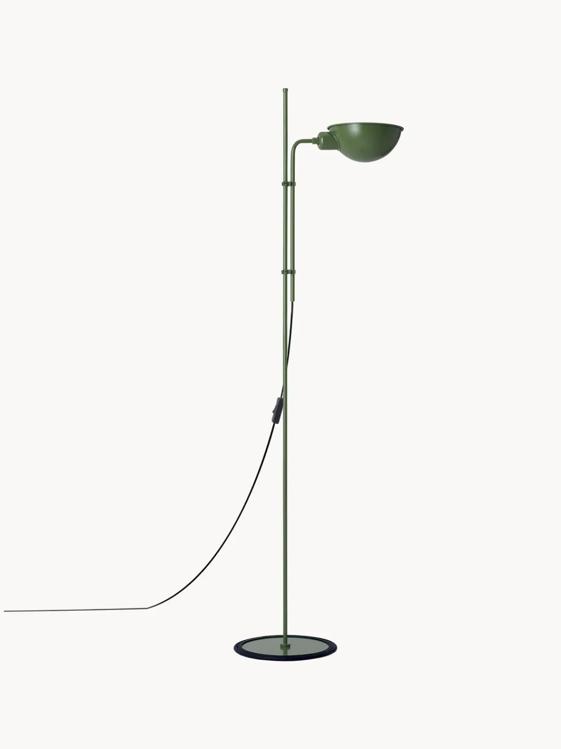 Discount Lámpara de pie pequeña con pantalla ajustable Funiculí Lámparas De Pie|Lámparas De Techo