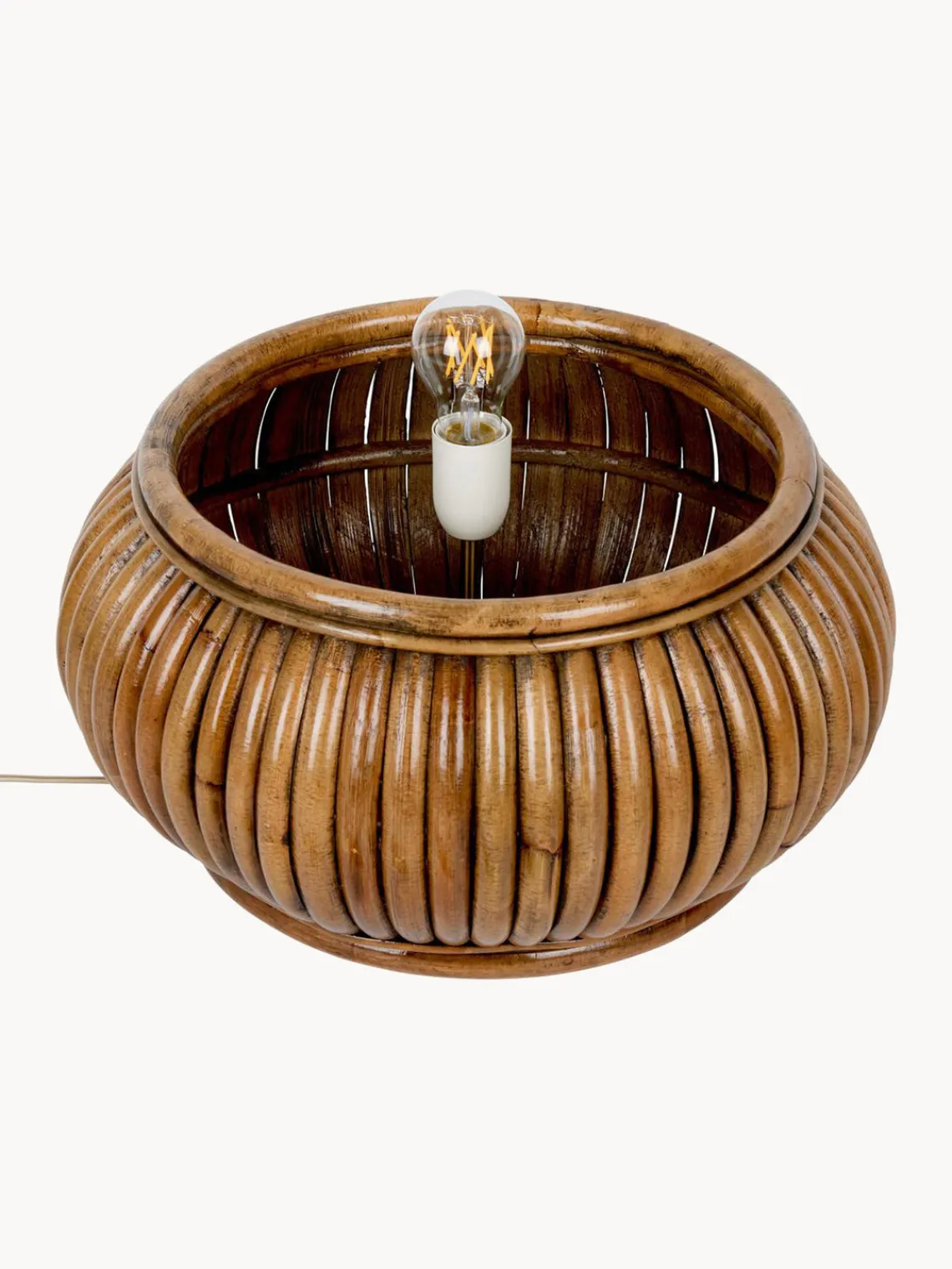 Lámparas De Pie|Lámparas De Techo>GUBI Lámpara de pie pequeña de ratán Bohemian