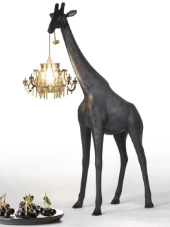 Lámparas De Pie|Lámparas De Techo>Qeeboo Lámpara de pie pequeña Giraffe in Love