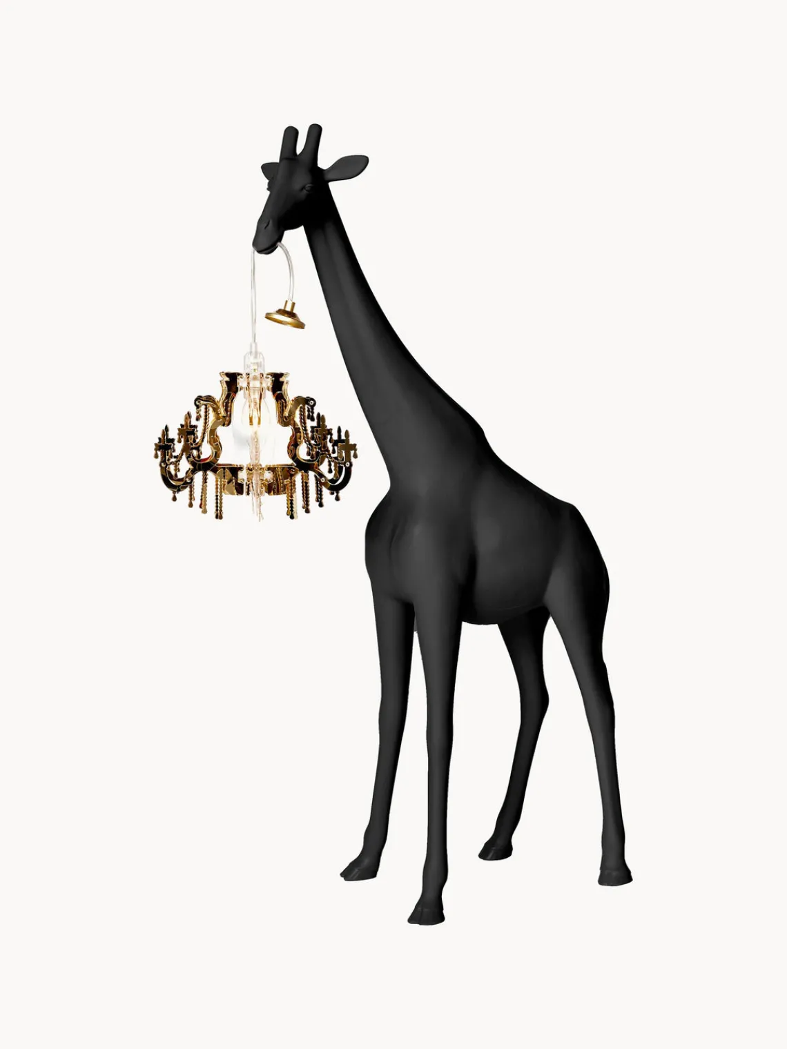 Lámparas De Pie|Lámparas De Techo>Qeeboo Lámpara de pie pequeña Giraffe in Love