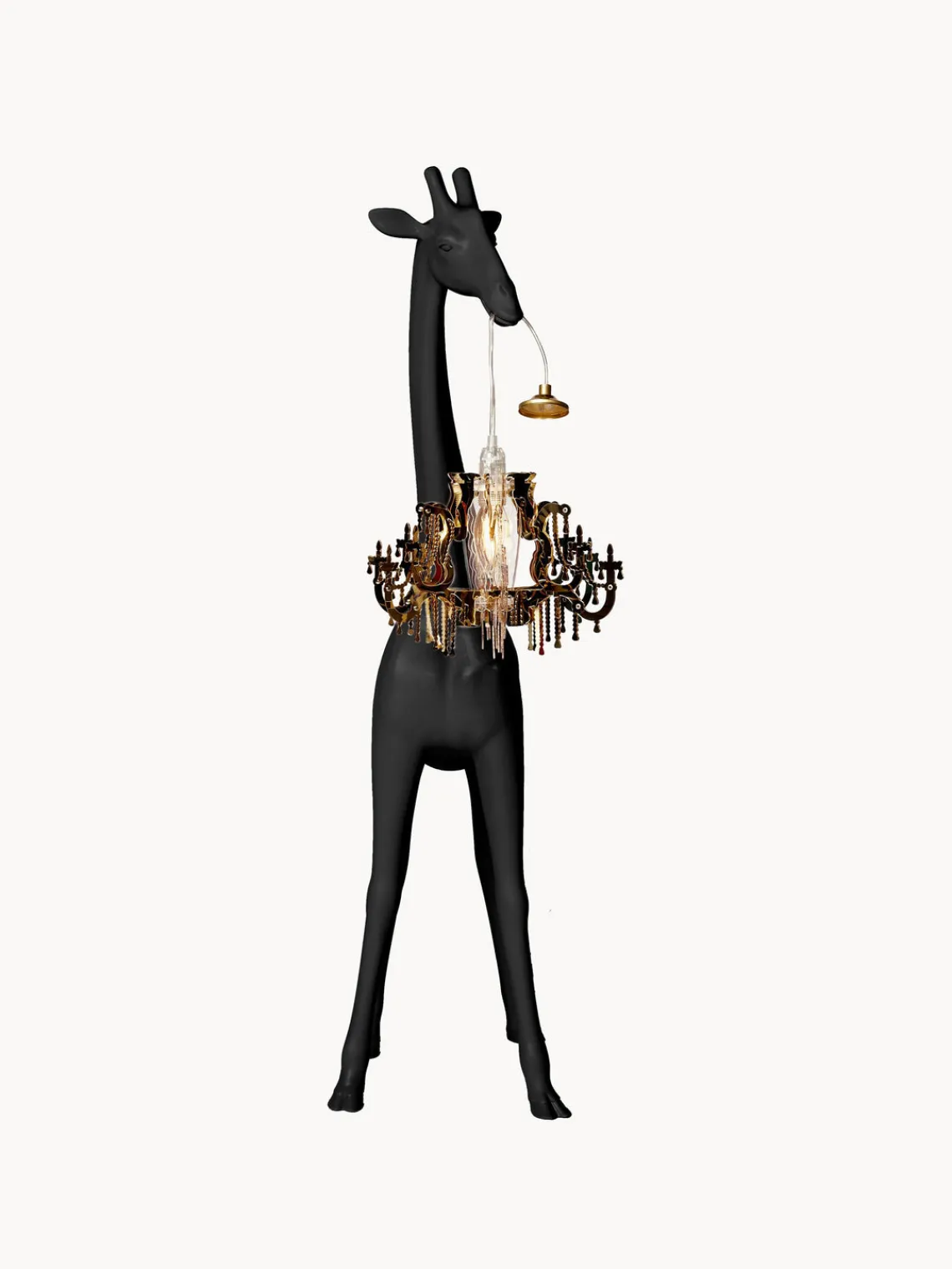 Lámparas De Pie|Lámparas De Techo>Qeeboo Lámpara de pie pequeña Giraffe in Love