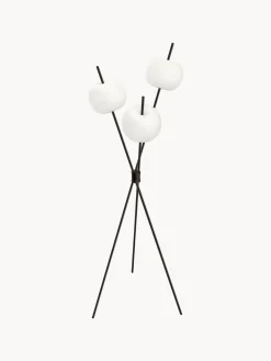 New Lámpara de pie soplada LED regulable Kushi Lámparas De Pie|Lámparas De Techo