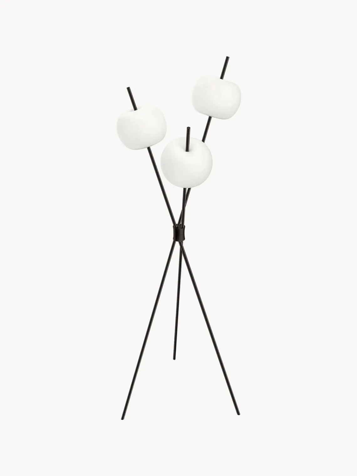 New Lámpara de pie soplada LED regulable Kushi Lámparas De Pie|Lámparas De Techo