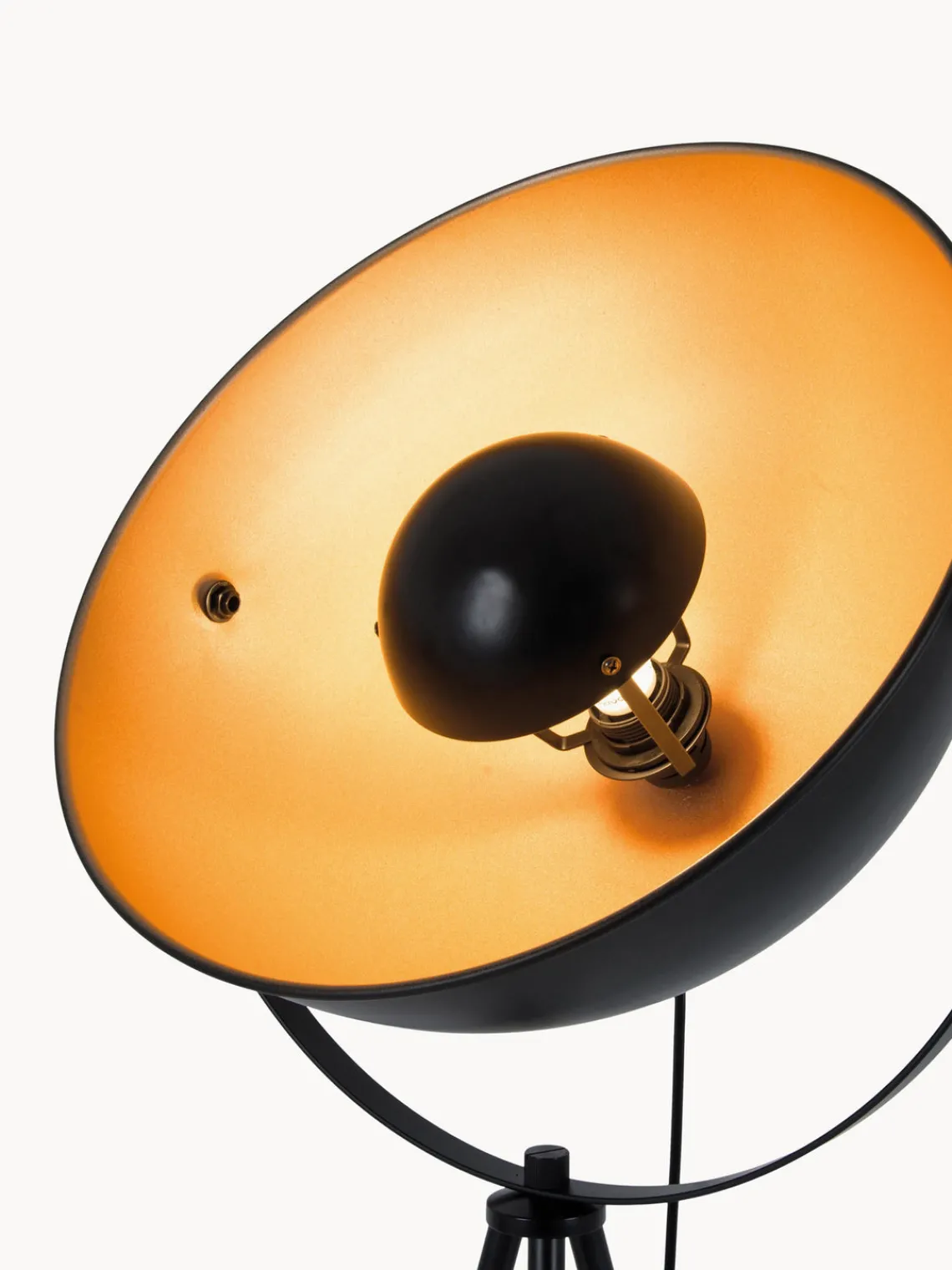 Outlet Lámpara de pie tripode Bernice Lámparas De Pie|Lámparas De Techo