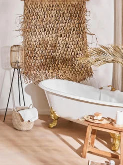 Sale Lámpara de pie tripode boho pequeña Woodrow Lámparas De Pie|Lámparas De Techo