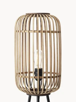 Sale Lámpara de pie tripode boho pequeña Woodrow Lámparas De Pie|Lámparas De Techo