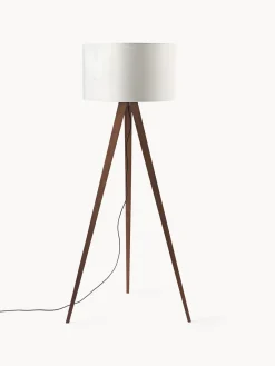 Hot Lámpara de pie trípode de madera maciza Jake Lámparas De Pie|Lámparas De Techo
