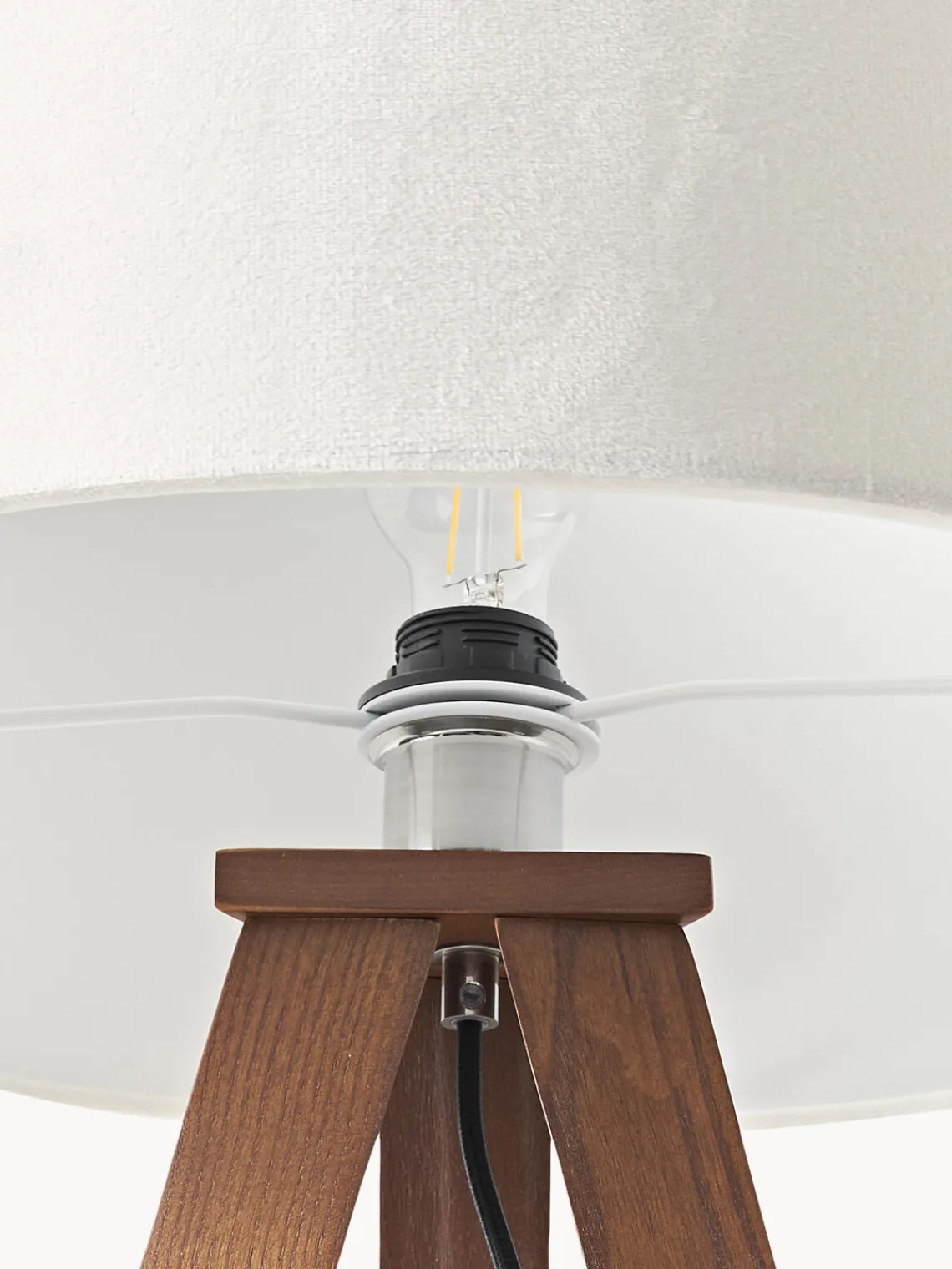 Hot Lámpara de pie trípode de madera maciza Jake Lámparas De Pie|Lámparas De Techo