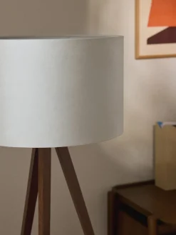 Hot Lámpara de pie trípode de madera maciza Jake Lámparas De Pie|Lámparas De Techo