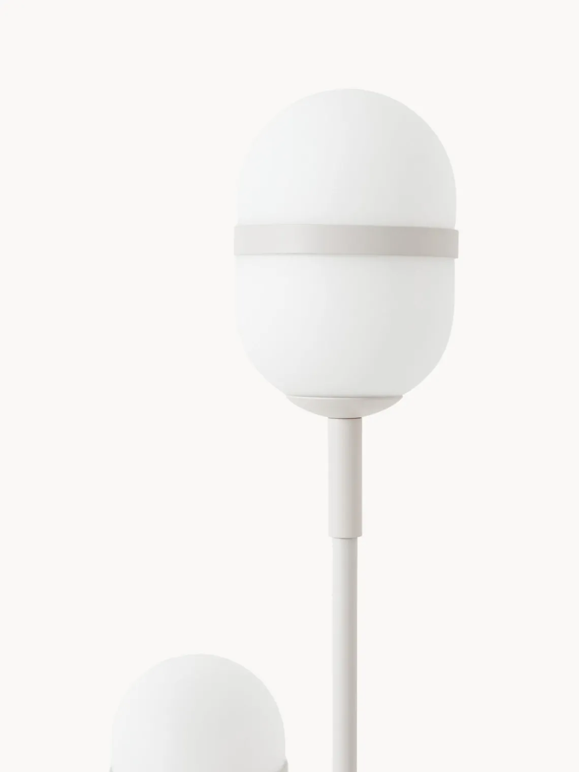 Lámparas De Pie|Lámparas De Techo>Westwing Collection Lámpara de pie Yasna Gris claro mate