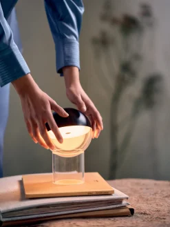 Lámparas De Mesa|Lámparas De Techo></noscript>Frandsen Lámpara de sobremesa LED regulable Pila, portátil Negro