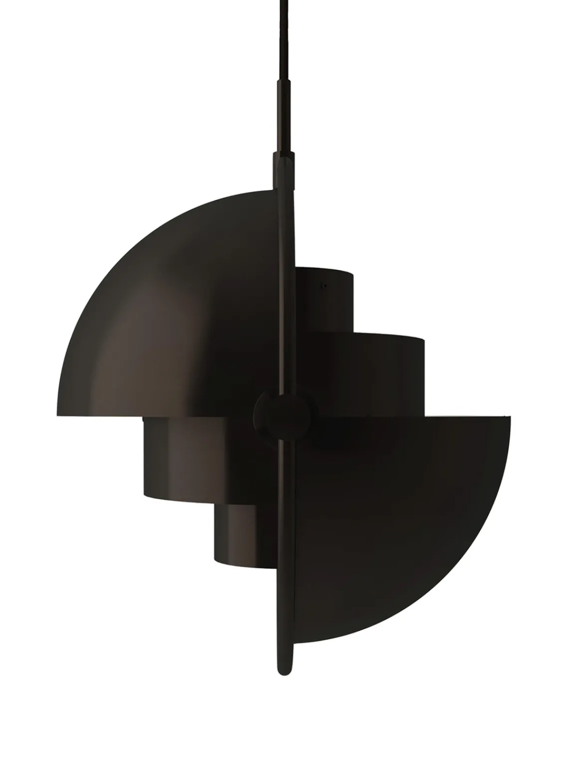 Lámparas De Techo|Lámparas De Techo>GUBI Lámpara de techo ajustable Multi-Lite, tamaños diferentes Negro mate