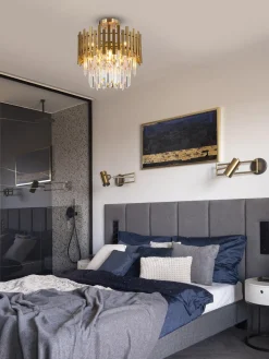 Discount Lámpara de techo artesanal grande Aspen Plafones|Lámparas De Techo