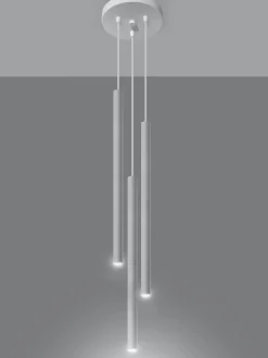 Lámparas De Techo|Lámparas De Techo> Lámpara de techo artesanal Fideus Blanco