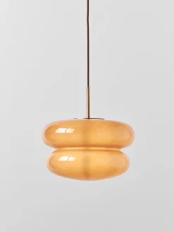 Best Lámpara de techo artesanal de vidrio opalino Baya Lámparas De Techo|Lámparas De Techo