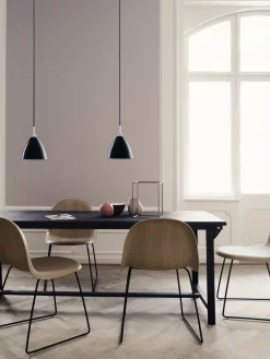 Lámparas De Techo|Lámparas De Techo>GUBI Lámpara de techo BL9 Negro, metal, cromado