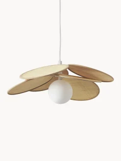 Best Lámpara de techo con adornos de fibras naturales Milani Lámparas De Techo|Lámparas De Techo