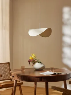 Lámparas De Techo|Lámparas De Techo></noscript>Westwing Collection Lámpara de techo de lino de diseño Kenzie