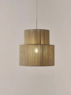 Lámparas De Techo|Lámparas De Techo></noscript>Westwing Collection Lámpara de techo de lino Lace Beige