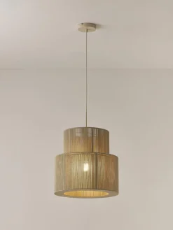 Lámparas De Techo|Lámparas De Techo></noscript>Westwing Collection Lámpara de techo de lino Lace Beige