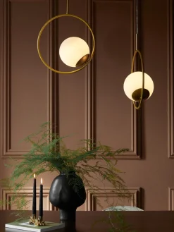 Online Lámpara de techo de vidrio opalino Chloe Lámparas De Techo|Lámparas De Techo