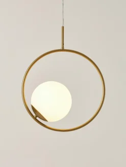 Online Lámpara de techo de vidrio opalino Chloe Lámparas De Techo|Lámparas De Techo