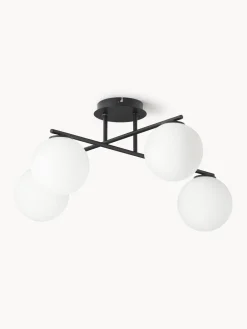 Lámpara de techo de vidrio opalino Atlanta Plafones|Lámparas De Techo