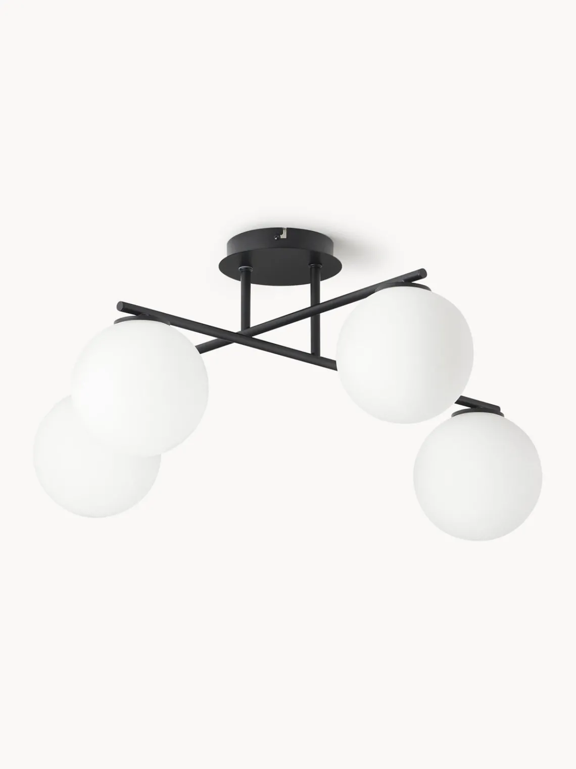 Lámpara de techo de vidrio opalino Atlanta Plafones|Lámparas De Techo