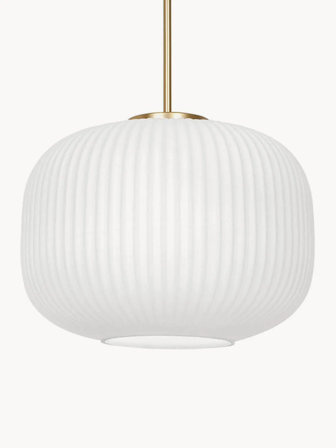 Lámpara de techo de vidrio opalino Milford Lámparas De Techo|Lámparas De Techo