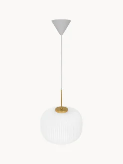 Lámpara de techo de vidrio opalino Milford Lámparas De Techo|Lámparas De Techo