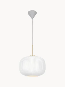 Lámpara de techo de vidrio opalino Milford Lámparas De Techo|Lámparas De Techo