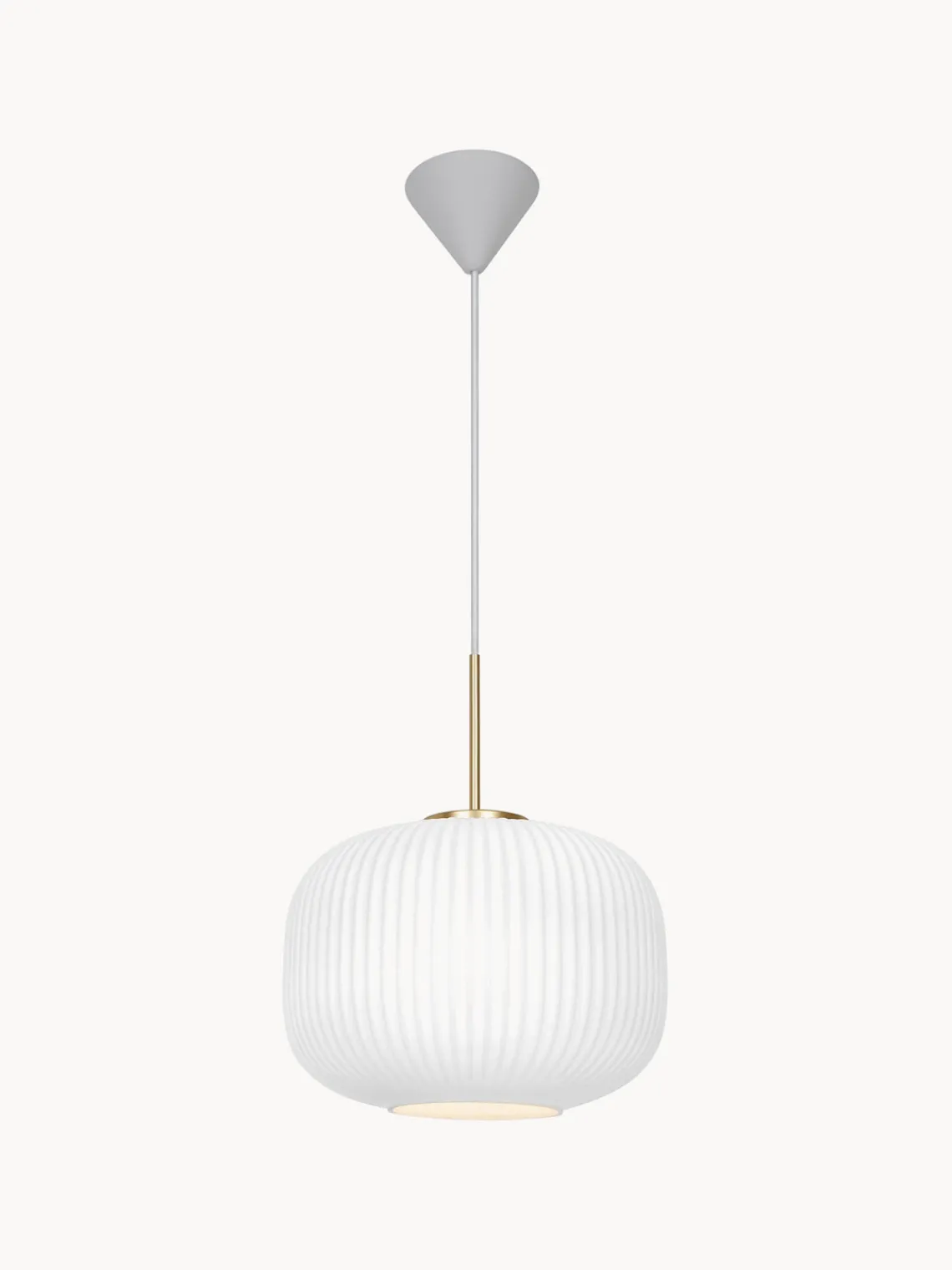 Lámpara de techo de vidrio opalino Milford Lámparas De Techo|Lámparas De Techo