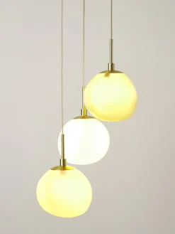 Lámparas De Techo|Lámparas De Techo></noscript>Westwing Collection Lámpara de techo de vidrio opalino Josie