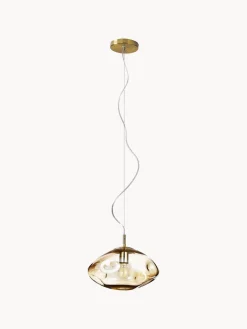 Lámparas De Techo|Lámparas De Techo></noscript>Westwing Collection Lámpara de techo de vidrio Amora Beige, dorado