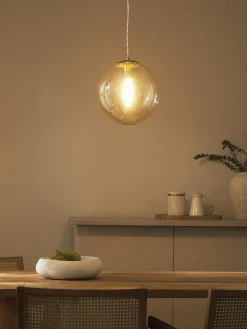 Lámparas De Techo|Lámparas De Techo>Westwing Collection Lámpara de techo de vidrio Bao