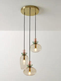 Lámparas De Techo|Lámparas De Techo></noscript>Westwing Collection Lámpara de techo de vidrio Nyra