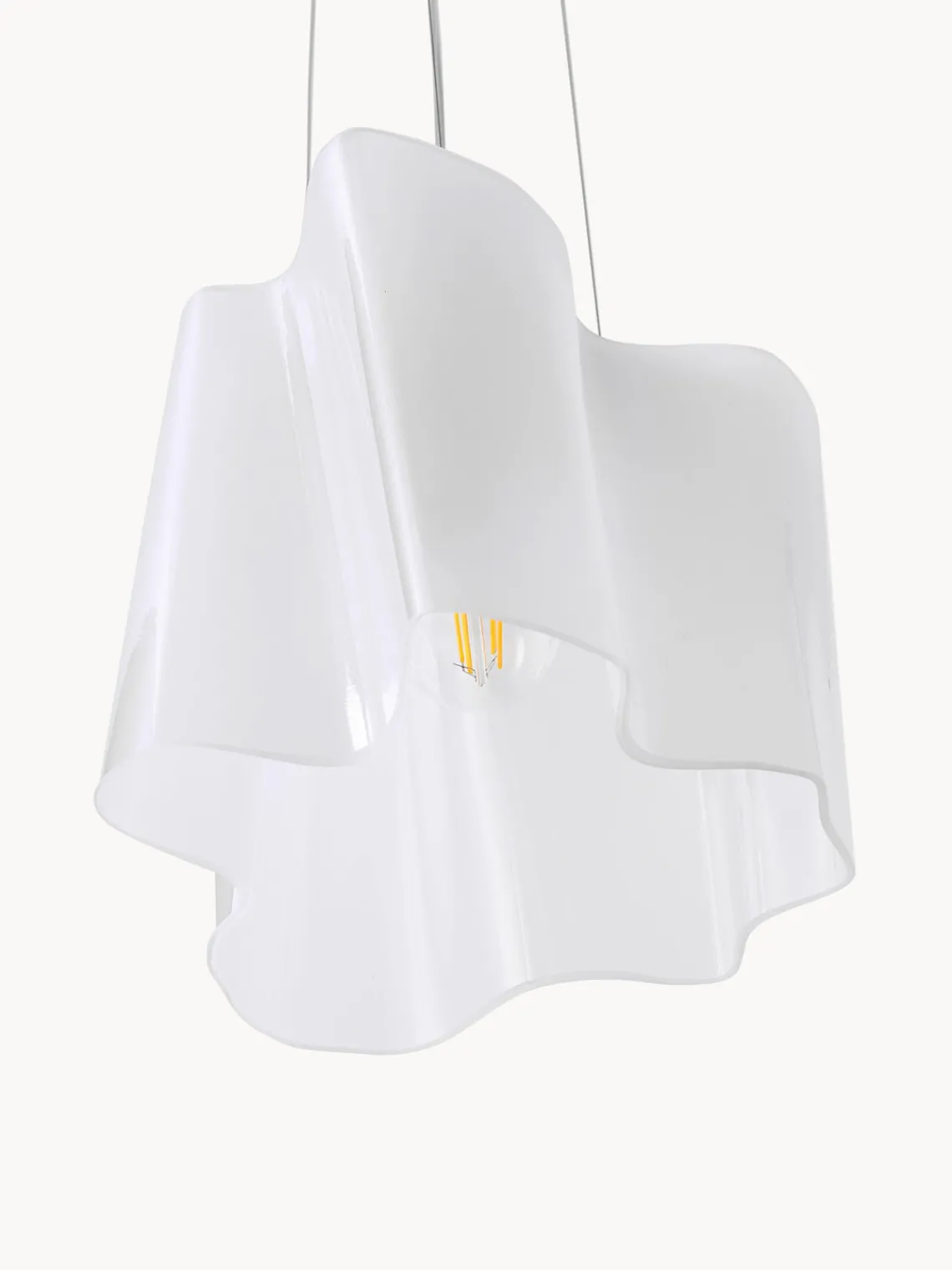 New Lámpara de techo de vidrio soplado artesanalmente Logico Lámparas De Techo|Lámparas De Techo