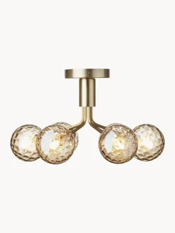 Plafones|Lámparas De Techo>Nuura Lámpara de techo de vidrio Apiales Dorado transparente