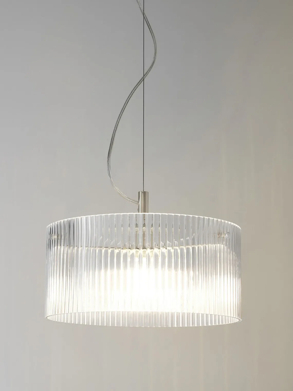 Outlet Lámpara de techo de vidrio acanalado Emmi Lámparas De Techo|Lámparas De Techo