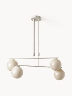 Lámpara de techo de vidrio opalino Atlanta Lámparas De Techo|Lámparas De Techo