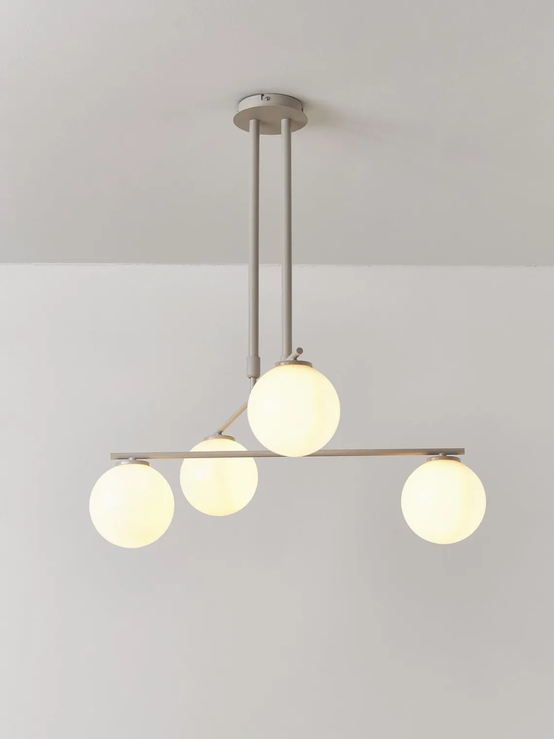 Lámpara de techo de vidrio opalino Atlanta Lámparas De Techo|Lámparas De Techo