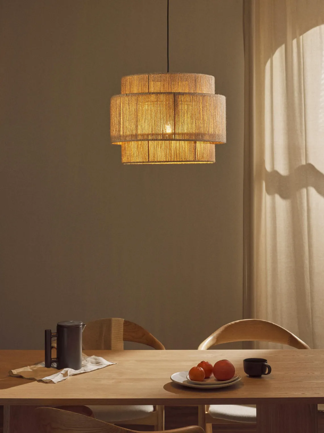 Online Lámpara de techo de yute Cecillia Lámparas De Techo|Lámparas De Techo