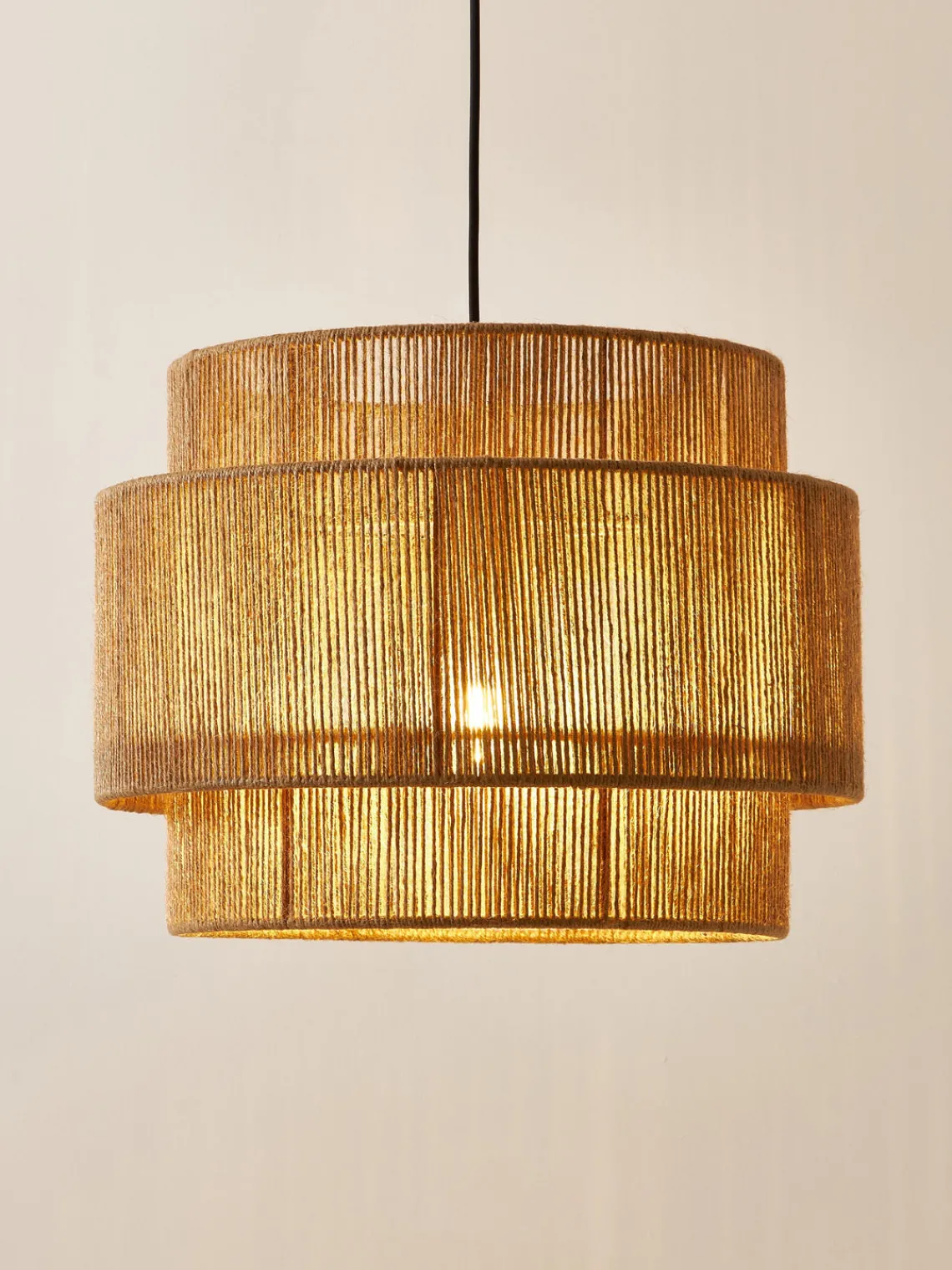 Online Lámpara de techo de yute Cecillia Lámparas De Techo|Lámparas De Techo