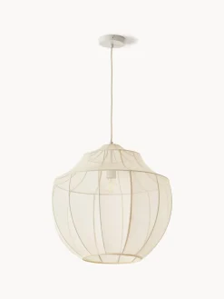 Lámparas De Techo|Lámparas De Techo></noscript>Westwing Collection Lámpara de techo en tejido malla Beau Beige claro